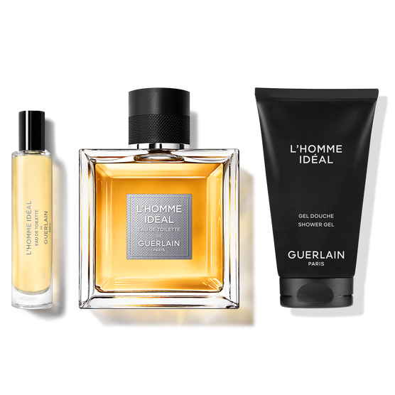 KIT COFFRET GUERLAIN L'HOMME IDEAL MASCULINO EAU DE TOILETTE